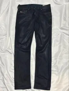 ArchiveDIESEL コーティングデニムパンツ ブラック y2kのサムネイル