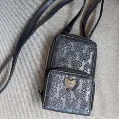 ANNA SUI スマホショルダーバッグ 星スタッズ ブラック - メルカリ