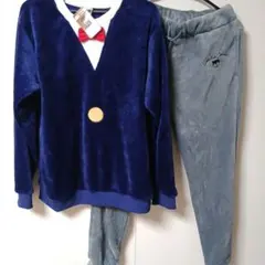 【新品】名探偵コナン パジャマ ルームウェア もこもこ L