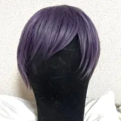 コスプレウィッグ/パープル/ショートウィッグ