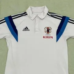 adidas サッカー日本代表 ポロシャツ ネイビー - メルカリ