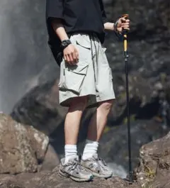 ショートパンツ メンズ ハーフパンツ カーゴパンツ 半ズボン スポーツ XL