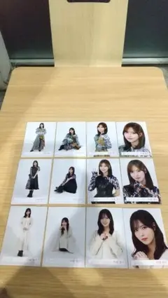 中嶋優月 【匿名配送】 13th BACKS 黒衣装 緑衣装 コンプ 櫻坂46