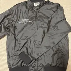 JOCKEY ブラック ナイロンジャケット