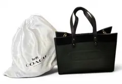 COACH C6035 2WAYトートバッグ レザー×スエード グリーン - メルカリ