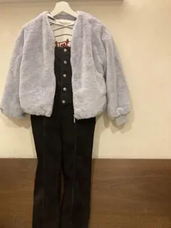 サロペット　GU デニム　150