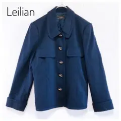 未使用級 カシミヤ100%】レリアン ロングコート ダブルブレスト