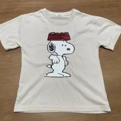 PEANUTS スヌーピー スパンコール Tシャツ