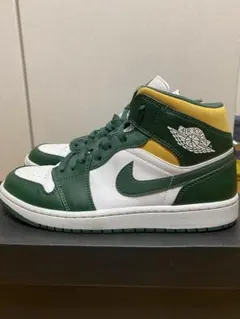 ナイキ エアジョーダン1ミッド シアトルスーパーソニックス サイズ・27.5cm