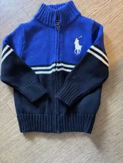 ラルフローレン ジップアップセーター 3/3T