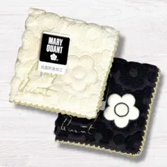MARY QUANT マリークヮント ミニタオル　タオル　ハンカチ　2枚セット
