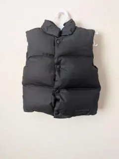 PETIT PARIS ブラック ダウンベスト 95