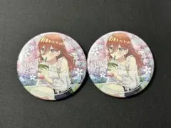 五等分の花嫁　花めく彼女と春のひと口　缶バッジ　三玖