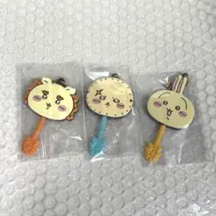 ちいかわ ロリポップチョコチャーム 3点セット うさぎ　シーサー　ラッコ