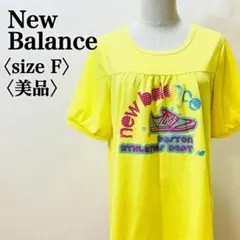 Ｂ*Ｐ様 ニューバランス レトロデザイン Tシャツ イエロー フリーサイズ レデのサムネイル