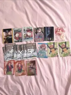 5等分の花嫁カードセット