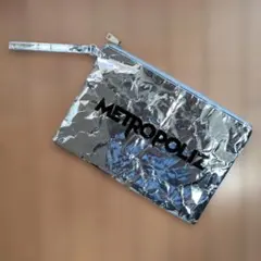 三代目JSB メトロポリスグッズ クラッチバッグ シルバー