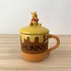 【匿名配送】Disney くまのプーさん　マグカップ　蓋付き　ディズニーランド