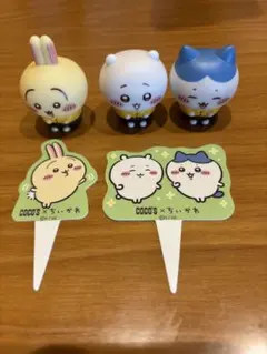 ちいかわ　ココス　　コラボ第4弾　ソフビ人形　ちいかわ　ハチワレ　うさぎ