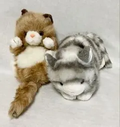 オリエンタルトーイ】ジョリーマンマ 眠り猫 ぬいぐるみセット - メルカリ