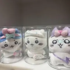 ちいかわ×サンリオキャラクターズ シナモロール ハチワレ他マスコット3体セット