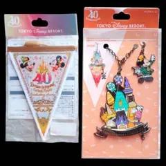 ドリームゴーラウンド　40周年　ハロウィン　バッグチャーム　ガーランド