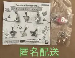 匿名配送　サンリオキャラクターズ　ゆるっとめじるしアクセサリー　2種