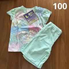 【新品】蓄光半袖パジャマ♡リトルツインスターズ　サンリオ　キキララ　女の子