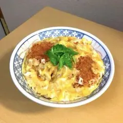 カツ丼　食品サンプル