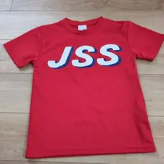 Mizuno 赤 JSS Tシャツ 140 ジャパンスイミング