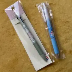 カナヘイの小動物 3色ボールペン& (非売品)キキララボールペン
