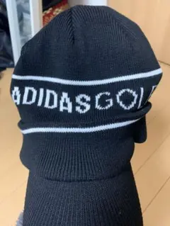 adidas ゴルフ ニット帽 ブラック
