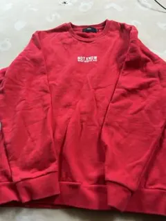 『美品』AZUL 赤 M トレーナー