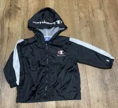 Champion キッズ ウィンドブレーカー ブラックのサムネイル