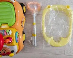 アンパンマン よくばりビジーカー 押し棒+ガード付き