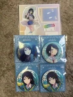 プロセカ はぴこれ バースデーアクリルスタンド 星乃 一歌 缶バッジ
