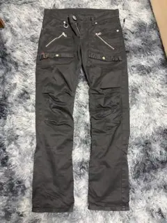 ブラック スキニーデニム ジップポケット付き ブラックスキニーデニム ジッパーポケット付き - メルカリ