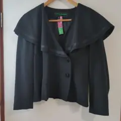 carven formal 黒 東京ソワールフレアテーラードジャケット 14