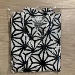 【美品】幾何学模様 甚平 (サイズ90)