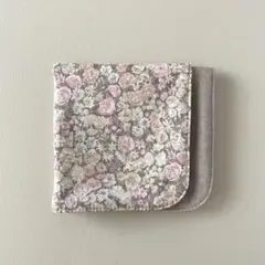 リバティ ガーゼハンカチ〈チャイブ〉マロンロゼ