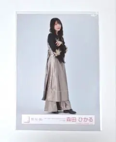 櫻坂46 森田ひかる　『4thアニラ』ライブ衣装　ヒキ 生写真
