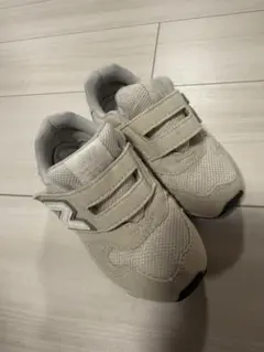 ベージュ ベルクロ スニーカー 15cm