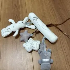 バス用おもちゃセット うさぎ・星・クマ