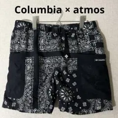 美品 Columbia × atmos Hype ショートパンツ ペイズリー