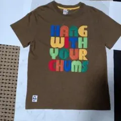 CHUMS チャムス 半袖Tシャツ ブラウン Sサイズ