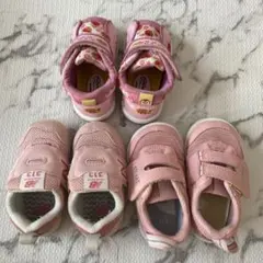 女の子キッズ靴　3点セット
