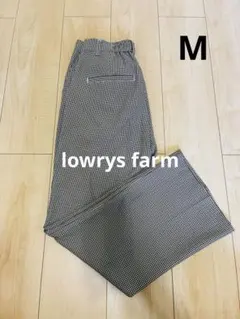 ローリーズファーム　千鳥柄　スラックス