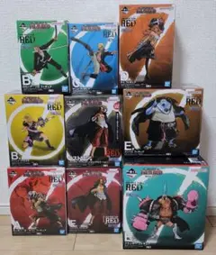 一番くじ ワンピース FILM RED 9点セット