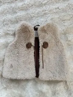 Zara Baby フェイクファーベスト 86cm