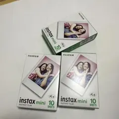 INSTAX MINI JP1 富士フイルム チェキ用フィルム 10枚入　x3コ